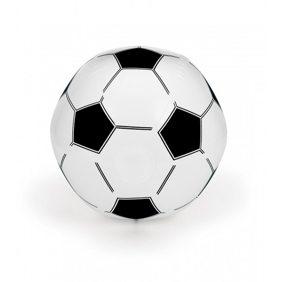 Надувний м'яч футбол білий - V6341-02