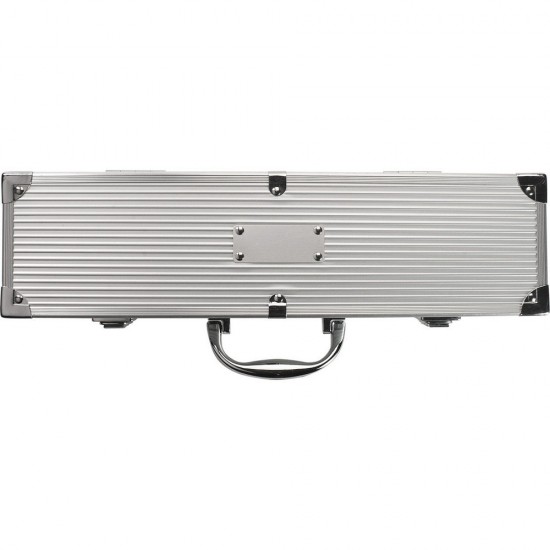 Набір для барбекю 3в1 Voyager, в кейсі сріблястий - V6362-32