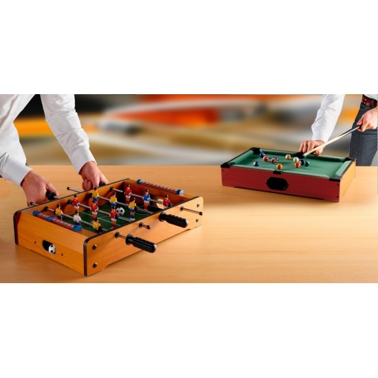 Гра настільний міні-футбол Voyager світло-коричневий/чорний - V6456-00