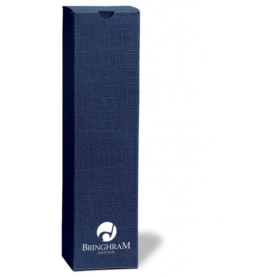 Подарункова коробка на 1 пляшку Voyager Faye кобальт - V6601-04