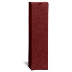 Подарункова коробка на 1 пляшку Voyager Faye бордовий - V6601-12