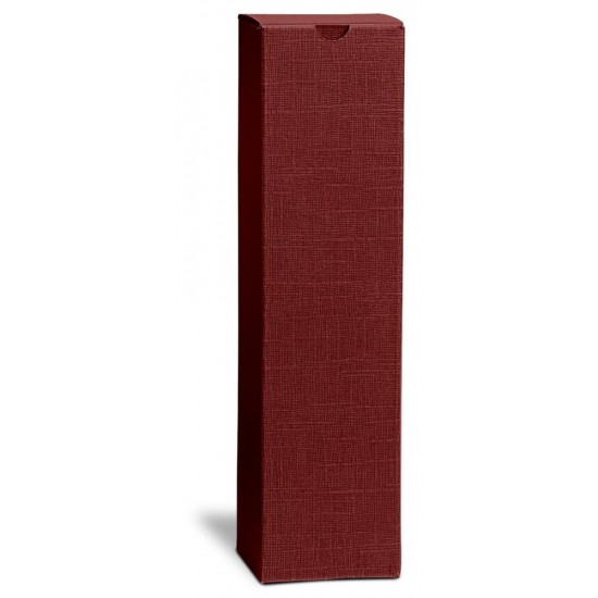 Подарункова коробка на 1 пляшку Voyager Faye бордовий - V6601-12