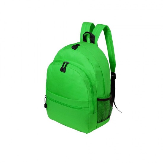 Рюкзак із двома відділеннями на блискавці, м’якою спинкою світло-зелений - V6713-10