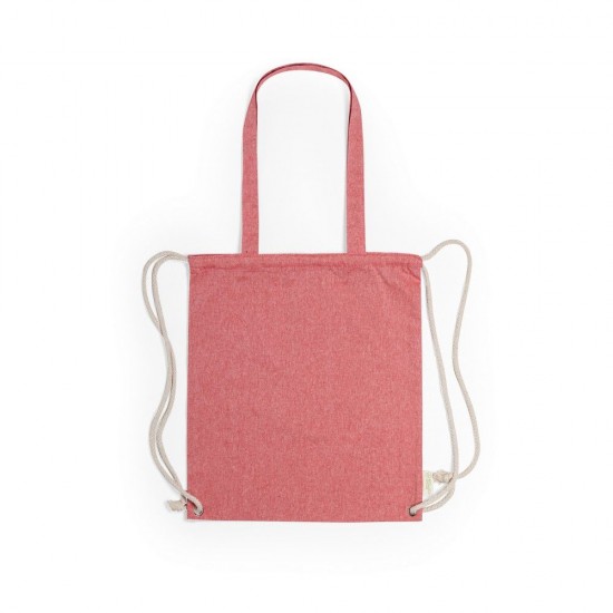 Сумка-мішок 2в1 з довгими ручками Voyager червоний - V6792-05