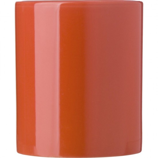 Кружка керамічна 300 мл помаранчевий - V6987-07