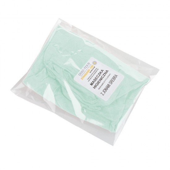 Маска захисна багаторазова Voyager світло-зелений - V6992-10