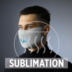 Маска захисна багаторазова Voyager сірий - V6992-19