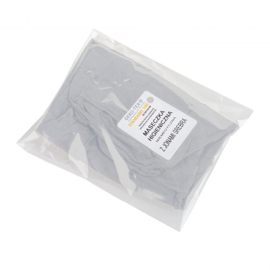 Маска захисна багаторазова Voyager сірий - V6992-19