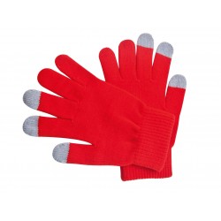 Рукавички сенсорні Voyager червоний - V7046-05