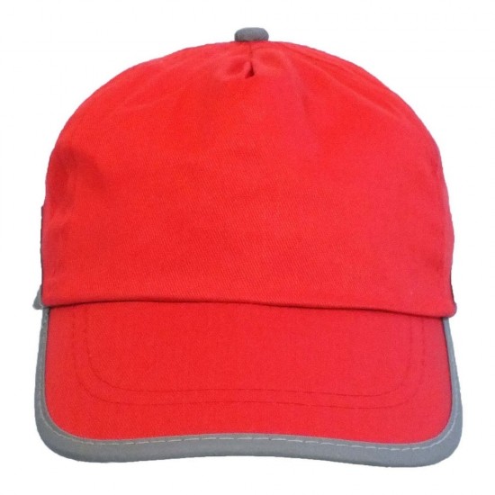 Кепка Voyager зі світловідбивачем червоний - V7050-05
