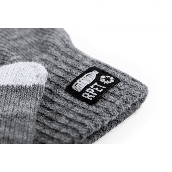 Рукавички сенсорні Voyager RPET сірий - V7099-19