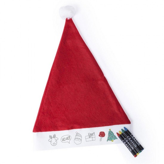Набір для малювання, Різдво капелюх червоний - V7160-05