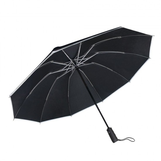 Автоматична парасолька Kim Mauro Conti, складна чорний - V7243-03