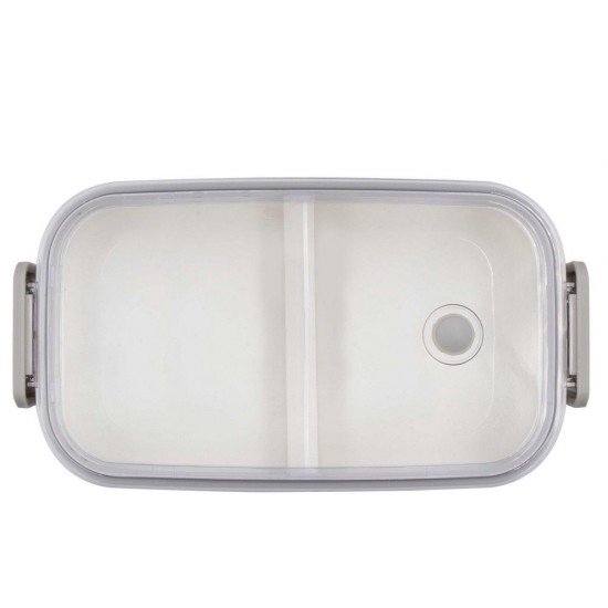 Ланч-бокс 700 мл пластиковий з приборами Voyager Cash, 2 шт білий - V7246-02