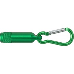 Ліхтарик-брелок з карабіном Voyager LED зелений - V7255-06