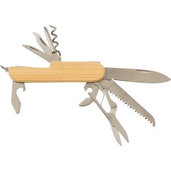 Мультитул 9в1 Voyager, 90 мм натуральний - V7261-17