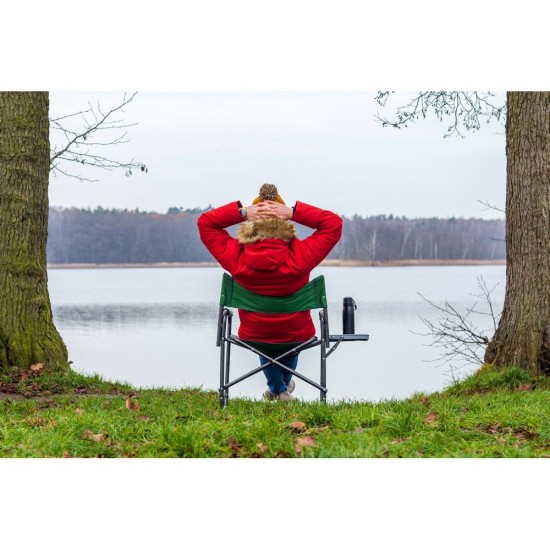 Термопляшка 550 мл сталева Voyager Air Gifts Cameron, вакуумна чорний - V7280-03