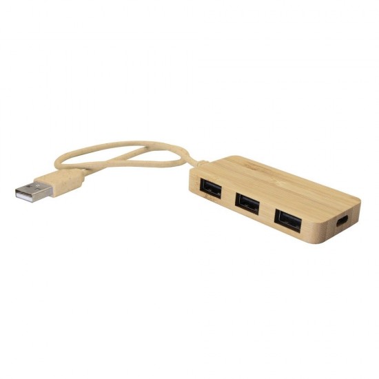 Концентратор Kenzie USB і USB типу C натуральний - V7283-17