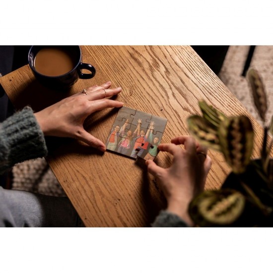 Підставка під чашку Voyager puzzle Oberon коричневий - V7302-00 Підставка під чашку Voyager puzzle Oberon коричневий - V7302-00