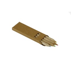 Олівці кольорові Voyager Crew, 4 шт натуральний - V7312-00