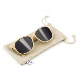 Сонцезахисні окуляри з пшеничної соломи B'RIGHT прозорий - V7375-00