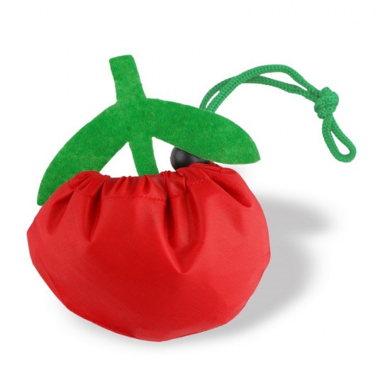 Сумка-шопер складана з короткими ручками Voyager Rosie червоний/темно-зелений - V7531-99