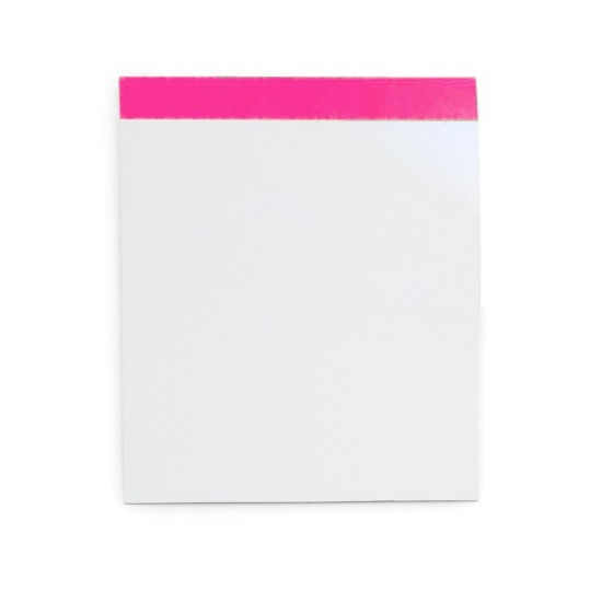 Магнітна дошка для записів з маркером і гумкою рожевий - V7560-21