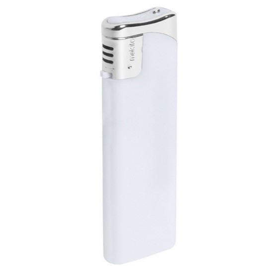 Запальничка пластикова багаторазова Voyager білий - V7585-02 Запальничка пластикова багаторазова Voyager білий - V7585-02