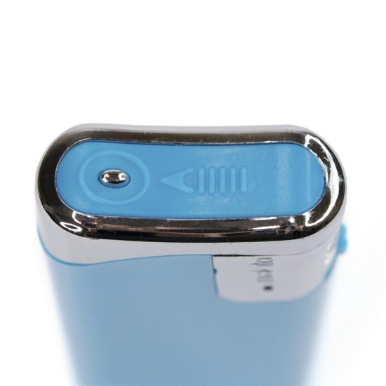 Запальничка пластикова багаторазова Voyager синій - V7585-11