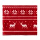Плед флісовий Voyager Reindeer pattern 120х150 см червоний - V7598-05 Плед флісовий Voyager Reindeer pattern 120х150 см червоний - V7598-05
