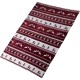 Плед флісовий Voyager Christmas pattern 120х150 см бордовий - V7599-12