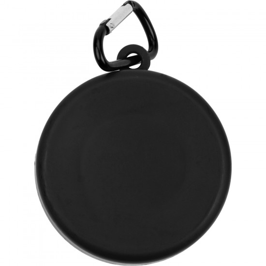 Кухоль складаний 220 мл пластиковий Voyager, з карабіном чорний - V7618-03