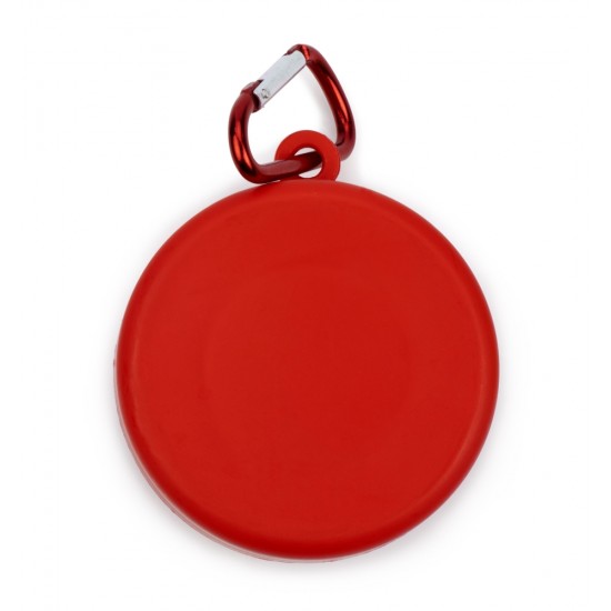 Кухоль складаний 220 мл пластиковий Voyager, з карабіном червоний - V7618-05 Кухоль складаний 220 мл пластиковий Voyager, з карабіном червоний - V7618-05