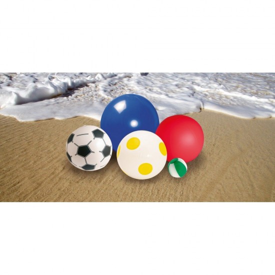 Надувний м'яч для пляжу чорний - V7640-03
