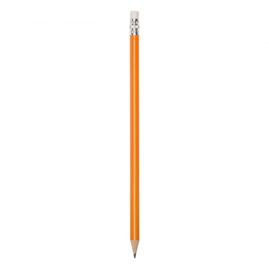 Олівець з гумкою помаранчевий - V7682-07