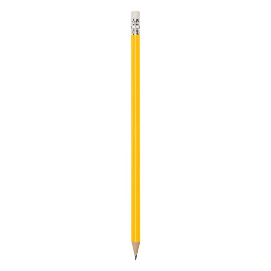 Олівець з гумкою жовтий - V7682-08