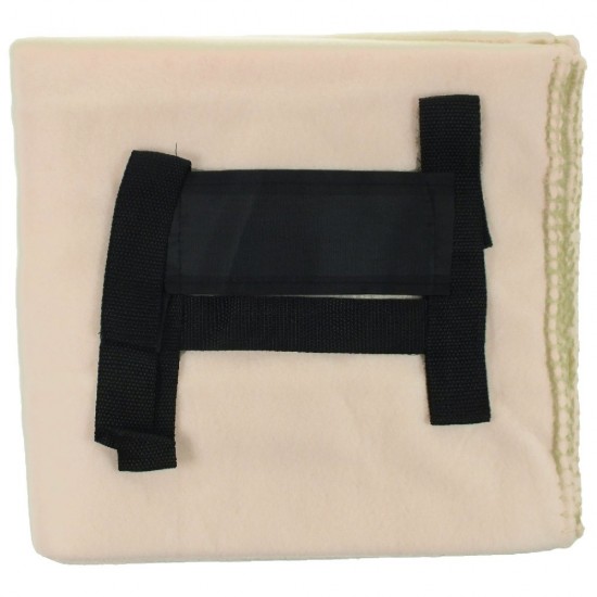 Плед флісовий Voyager 130х160 см бежевий/чорний - V7687-00 Плед флісовий Voyager 130х160 см бежевий/чорний - V7687-00