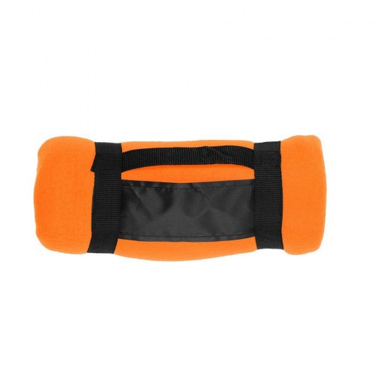 Плед флісовий Voyager 130х160 см помаранчевий - V7687-07