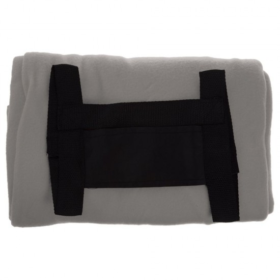 Плед флісовий Voyager 130х160 см сірий - V7687-19