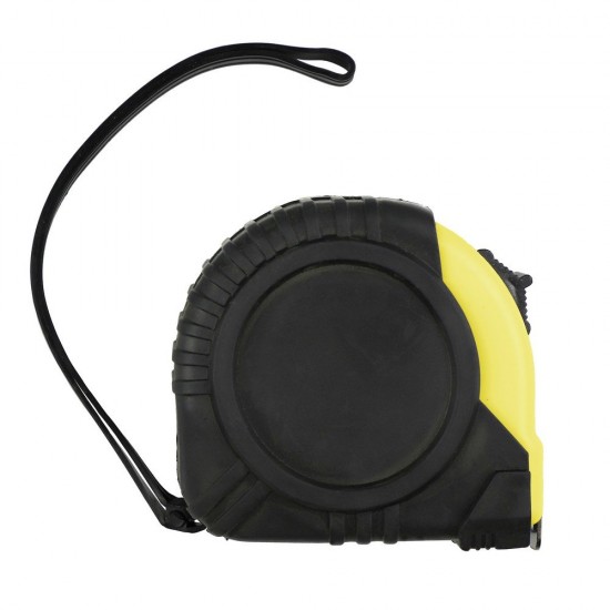 Рулетка вимірювальна 3 м Voyager, прорезинений корпус жовтий - V7702-08