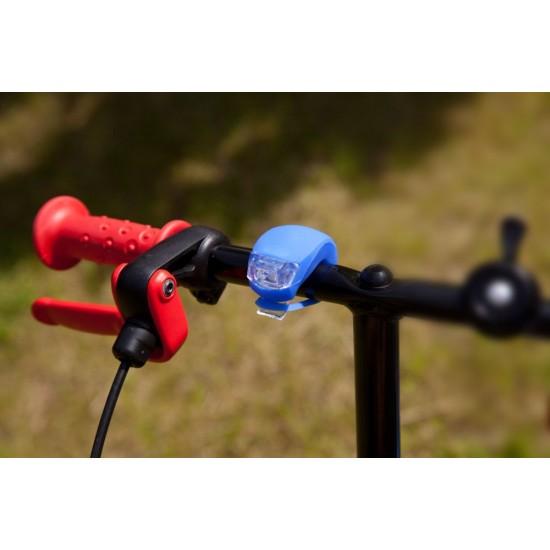 Велосипедний ліхтар з 3 функціями червоний - V7712-05