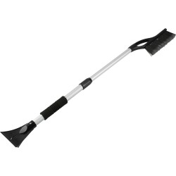 Скребок для льоду 2в1 Voyager Telescopic чорний - V7740-03