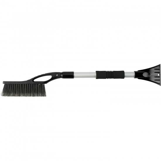 Скребок для льоду 2в1 Voyager Telescopic чорний - V7740-03