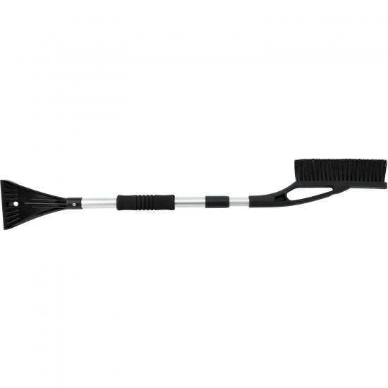 Скребок для льоду 2в1 Voyager Telescopic чорний - V7740-03