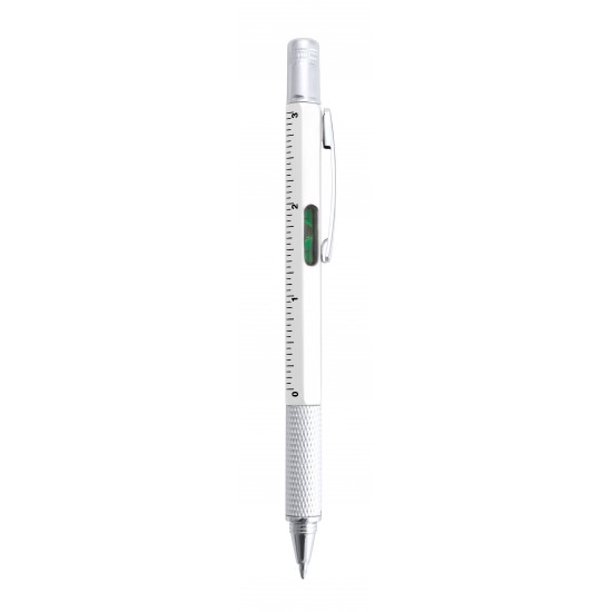 Багатофункціональна кулькова ручка білий - V7799-02