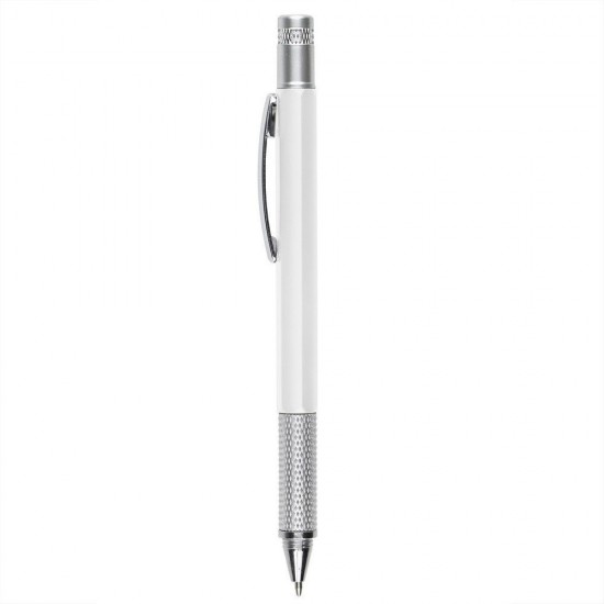 Багатофункціональна кулькова ручка білий - V7799-02