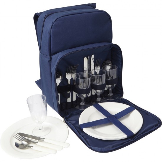 Терморюкзак для пікніка на 4 особи Voyager кобальт - V7814-04