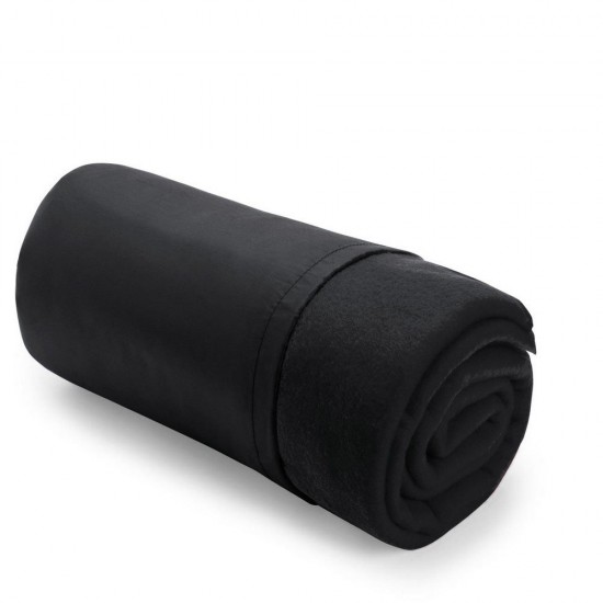 Плед флісовий Voyager 120х150 см чорний - V7822-03