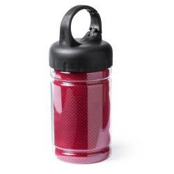 Рушник з UV50 Voyager SoftCool Extreme в пляшці червоний - V7884-05 Рушник з UV50 Voyager SoftCool Extreme в пляшці червоний - V7884-05