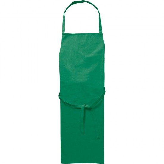 Фартух бавовняний кухонний 90 см зелений - V7916-06